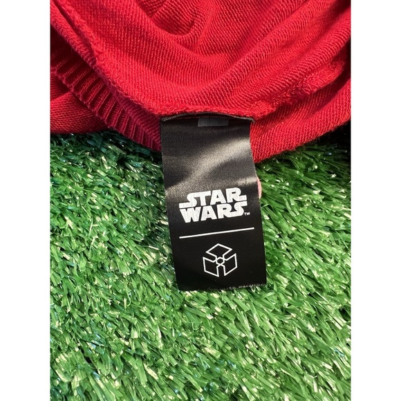 Star Wars XS Musterbrand Sith Apprentice Cardiagn Sweater Women Red Hooded - Picture 6 of 10